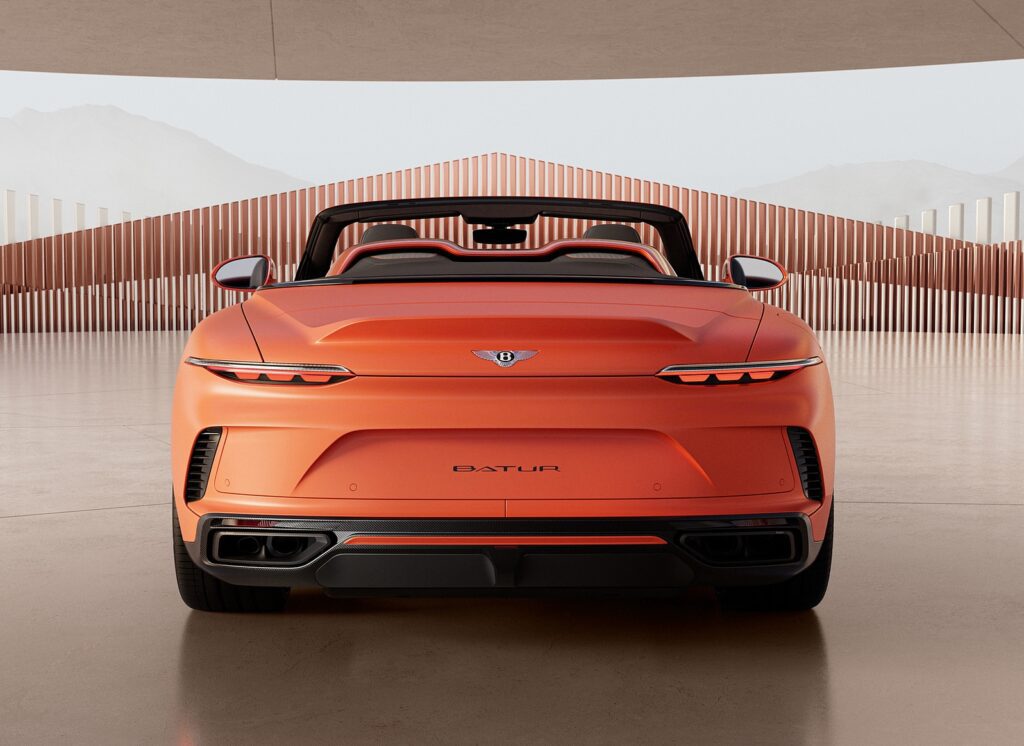 2025 Bentley Batur Convertible