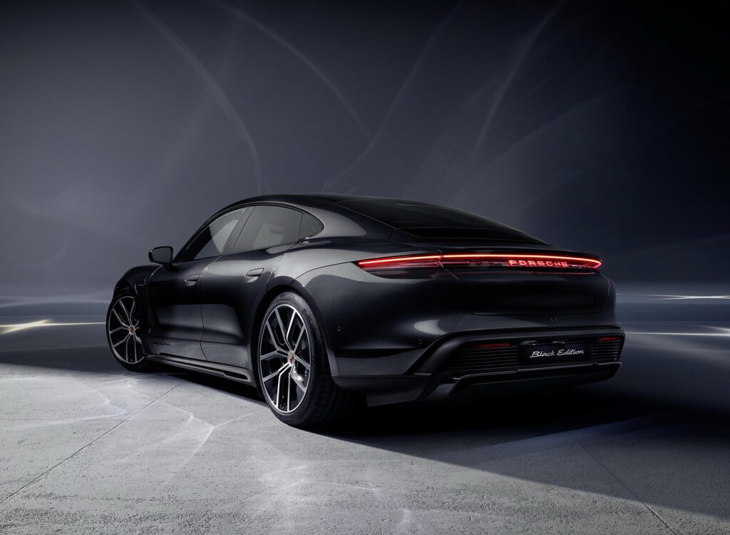 2026 Porsche Taycan Black Edition